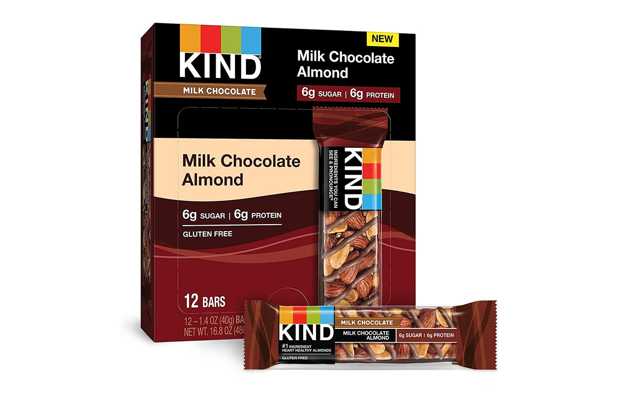 Milk Chocolate Bars, Milk Chocolate Almond, 1.4 oz Bar, 12/Box Milk Chocolate Bars, Milk Chocolate Almond, 1.4 oz Bar, 12/Box