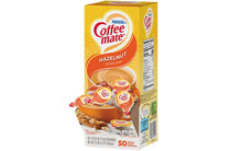 Load image into Gallery viewer, Coffee-Mate Singles Hazelnut, 50 Count, 4 Pack
