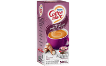 Load image into Gallery viewer, Coffee-Mate Singles Italian Sweet Cream, 50 Count, 4 Pack
