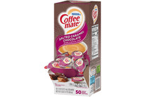 Load image into Gallery viewer, Coffee-Mate Singles Salted Caramel Chocolate, 50 Count, 4 Pack
