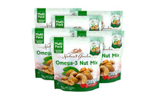 Load image into Gallery viewer, Nature&#39;s Garden Omega-3 Nut Mix, 1.2 oz, 7 Count, 6 Pack
