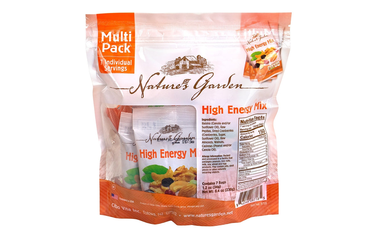 NATURE'S GARDEN High Energy Mix Multipack, 7 Count, 6 Pack ...