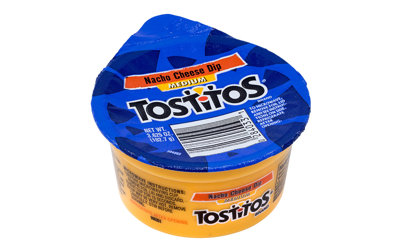 Tostitos Nacho Cheese Dip To-Go Cups, 3.6 oz, 30 Count