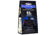Load image into Gallery viewer, Ghirardelli Intense Dark Midnight Reverie 86% Cacao Singles Bag, 4.12 oz, 3 Pack
