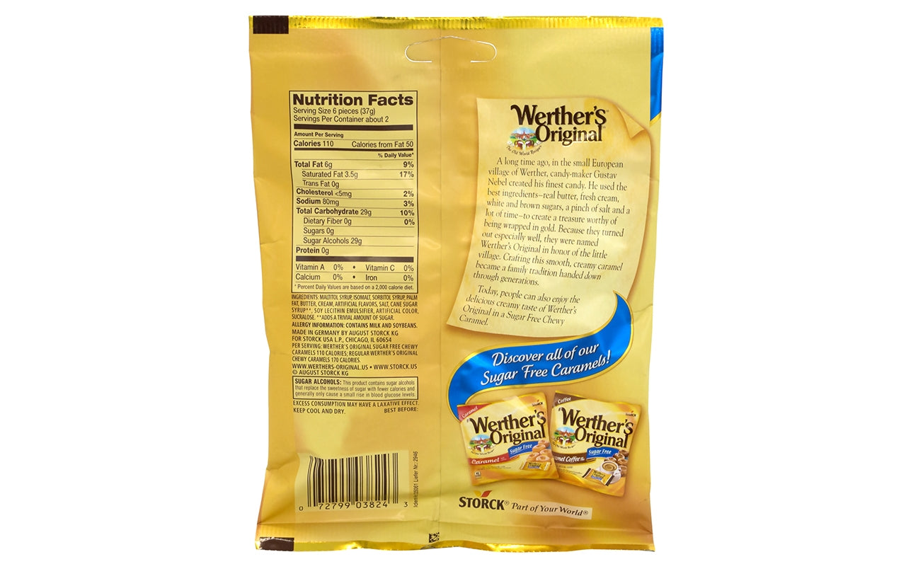 Sugar Free Coffee Chocolate Candies Werther's Sugar Free Candy ...
