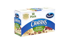Load image into Gallery viewer, OCEAN SPRAY Craisins Fruit Clusters Cranberry Granola, 2 oz, 10 Count
