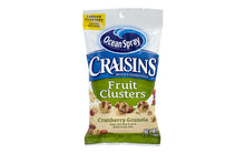 Load image into Gallery viewer, OCEAN SPRAY Craisins Fruit Clusters Cranberry Granola, 2 oz, 10 Count
