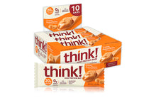 Load image into Gallery viewer, thinkTHIN High Protein Bar Creamy Peanut Butter, 2.1 oz, 10 Count
