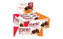 Load image into Gallery viewer, thinkTHIN Protein Bars Chunky Chocolate Peanut, 1.41 oz, 10 Count
