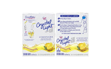 Load image into Gallery viewer, CRYSTAL LIGHT On-The-Go Sugar-Free Drink Mix Lemonade, 30 Count, 2 Pack

