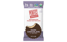 Load image into Gallery viewer, PERFECT SNACKS Organic Peanut Butter Cups Dark Chocolate w/ Sea Salt, 1.4 oz, 16 Count

