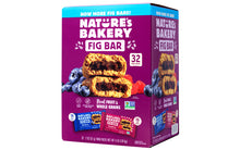 Load image into Gallery viewer, NATURE&#39;S BAKERY Fig Bars Variety Pack, 2 oz, 24 Count
